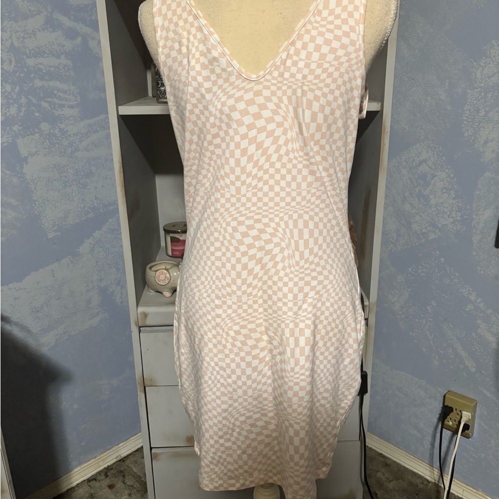 🛍Bundle sale🛍No Boundaries white and Pink mini dress large - Picture 6 of 10